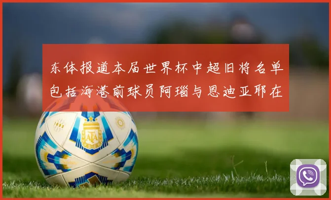 东体报道本届世界杯中超旧将名单包括海港前球员阿瑙与恩迪亚耶在内的10位球员
